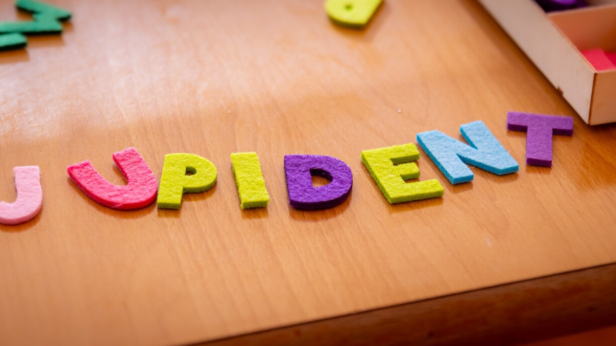 Schriftzug Jupident