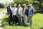 Michael Tinkhauser und 4 Kuratoriumsmitglieder